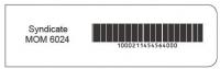 RFID метка UHF на металл Syndicate MOM 6024, NXP UCODE 8, 60х24x1.2 мм